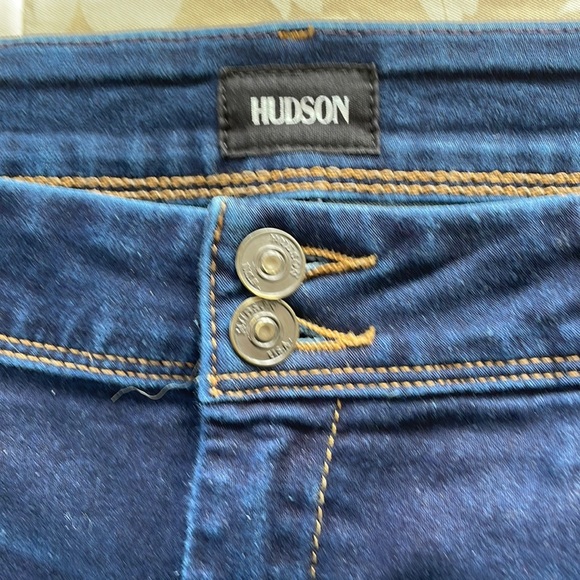Hudson Collin Flap Skinny Jeans Size 32 - Picture 3 of 10